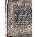 A BEAUTY !!!  NICELY WORN LARGE PURE WOOL HAND KNOTTED ANTIQUE ARDABIL PERSIAN CARPET 2730 X 1620mm