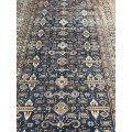 A BEAUTY !!!  NICELY WORN LARGE PURE WOOL HAND KNOTTED ANTIQUE ARDABIL PERSIAN CARPET 2730 X 1620mm