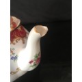 Ultra Rare c1939 Reg:832881 Royal Albert "CANTERBURY" Gilt  Floral & Gold Gilt Tea Pot Damaged