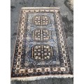 WOW !!! FANTASTIC PURE WOOL HAND KNOTTED SOFT BOKHARA PERSIAN CARPET 2000 X 1275mm