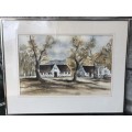 WOW !!! STUNNING ORIGINAL WATER COLOUR BY TALENTED SA ARTIST DIANA SEYMOUR - SIGNED