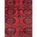 WOW !!! STUNNING PURE WOOL HAND KNOTTED BALOUCH PERSIAN CARPET 1750 X 850mm