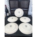 5 x Collectors Laura Ashley Susanna Johnson Brothers England Porcelain 25 cm Dinner Plates