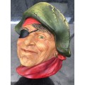 WOW !!! SMUGGLER - VINTAGE LEGEND PRODUCTS CHALKWARE 3D WALL HANGING FIGURINE