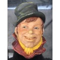 WOW !!! ARTFUL DODGER - VINTAGE LEGEND PRODUCTS CHALKWARE 3D WALL HANGING FIGURINE