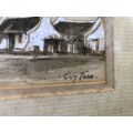 WOW !!! GUY TODD LISTED SOUTH AFRICAN ARTIST - ORIGINAL FRAMED WATERCOLOR