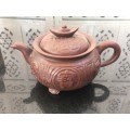 Vintage Mid c1900s Made in The Peoples Republic of China Yixing Tripod Footed Tea Pot. Treasures