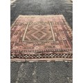 HUGE PURE WOOL HAND KNOTTED VINTAGE GHALMOORI PERSIAN KILIM CARPET 3000 X 2600mm