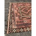 HUGE PURE WOOL HAND KNOTTED VINTAGE GHALMOORI PERSIAN KILIM CARPET 3000 X 2600mm