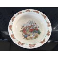 Delightful Collectible Royal Doulton Bunnykins English Fine Bone China Cereal Bowl 15.5 cm