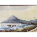 INVESTMENT ART !!! STUNNING FRAMED ORIGINAL GOUACHE ON BOARD BY FAMOUS SA ARTIST H.ANDERSON