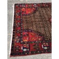 WHAT A BEAUTY !!! LARGE PURE WOOL HAND KNOTTED IRANIAN HAMADAN PERSIAN CARPET 2800 X 1600mm