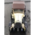 WOW !!! VINTAGE ITALIAN DIECAST RIO MODEL CAR - 1912 FIAT SPIDER - METAL BODY - PLASTIC TRIM