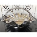 ABSOLUTELY STUNNING HIGHLY DETAILED SILVERPLATED CENTREPIECE OR SNACK TRAY - UNMARKED