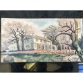 WOW !! CHARLES THEODORE VILLET ( 1896 - 1963) - STUNNING UNFRAMED WATERCOLOR PAINTING No 98 - SIGNED