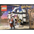 LEGO - 2 X HARRY POTTER SETS - UNBOXED BUT WITH ORIGINAL MANUALS - ALMOST COMPLETE