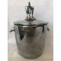 WOW !!! CARROL BOYES FUNCTIONAL ART !!! EARLY EDITION LEAPFROG ICE BUCKET - CLEARLY MARKED