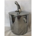WOW !!! CARROL BOYES FUNCTIONAL ART !!! EARLY EDITION LEAPFROG ICE BUCKET - CLEARLY MARKED
