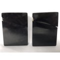 WOW !!! AMAZING PAIR OF ART DECO BAKELITE PLAYING CARD HOLDERS - BOTH IN EXCELLENT CONDITION