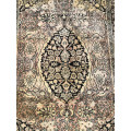 LARGE PURE WOOL HAND KNOTTED PERSIAN CARPET - SHADES OF PINK - CHECK DESCRIPTION 1740 X 1200mm