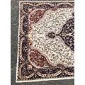 WOW !!! STUNNING NICELY WORN HAND KNOTTED PURE WOOL ISLAM ABAD PERSIAN CARPET - 1240 X 1780mm