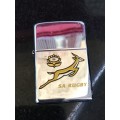 Genuine Zippo S.A. Rugby 2007 Limited Edition Bradford USA Lighter. Used.