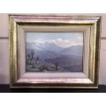 Investment Art !!! Gawie Beukes (SA 1885 - 1945) Stunning framed oil on board painting