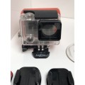 WOW !!! LARGE COLLECTION OF GO-PRO WATERPROOF ACCESSORIES AND CLAMPS - SPARES