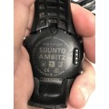 SUUNTO AMBIT BLACK FITNESS WATCH WITH CHARGER AND HEART MONITOR - FULL WORKING ORDER