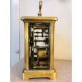 STUNNING LARGE AND HEAVY FRENCH CARRIAGE CLOCK - FULL WORKING ORDER