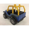 Vintage Buddy-L pressed metal toy jeep