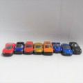 Lot of 8 HTI toy cars