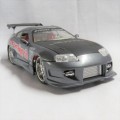 Toyota Supra Street Tuner model car with lights - Scale 1/24