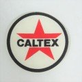 Vintage Caltex service attendant cloth badge