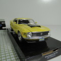 Motormax 1970 Ford Mustang Boss 429 in box  Scale 1/24