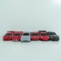 Collection of 6 Shell V-Power Ferrari model cars - Pull back action