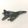 Maisto Mig-29 Fulcrum die-cast model plane - no wheels