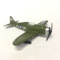 Maisto P-47D thunderbolt die-cast model plane - no wheels