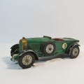 Lesney Matchbox models of Yesteryear No.5 1929 Bentley 4 1/2 Litre race car