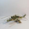 ERTL Military Mi-24 Hind die-cast helicopter model