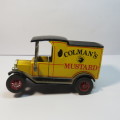 Matchbox 1912 Ford model T delivery van - Colman's Mustard -Models of Yesteryear Y-12 -Missing wheel
