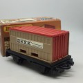 1978 Matchbox 75 series #25-C flat car / container with NYK deco - mint boxed