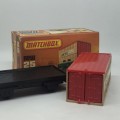 1978 Matchbox 75 series #25-C flat car / container with NYK decal - mint boxed