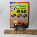 Vintage Yatming Road Tough 4x4 off-road Jeep die cast in pack