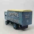 1990 Matchbox 1929 Garrett 6-ton steam truck - chubb`s safe deposits - Models of Yesteryear Y-37