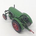 1958 Simar T100 A die-cast model tractor - Universal Hobbies - missing light - scale 1/43