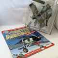Amercom UK 1940 Fairey Swordfish I die-cast model plane - scale 1/72 - with magazine