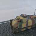 1940 France ( Saint-Ouen ) Somua S35 combat tank die-cast model