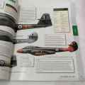 Amercom UK 1954 Gloster Meteor F8 die-cast model plane - scale 1/100 with magazine