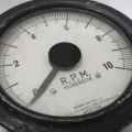 Vintage Weston model 954 Ships tachometer for model 750 generator